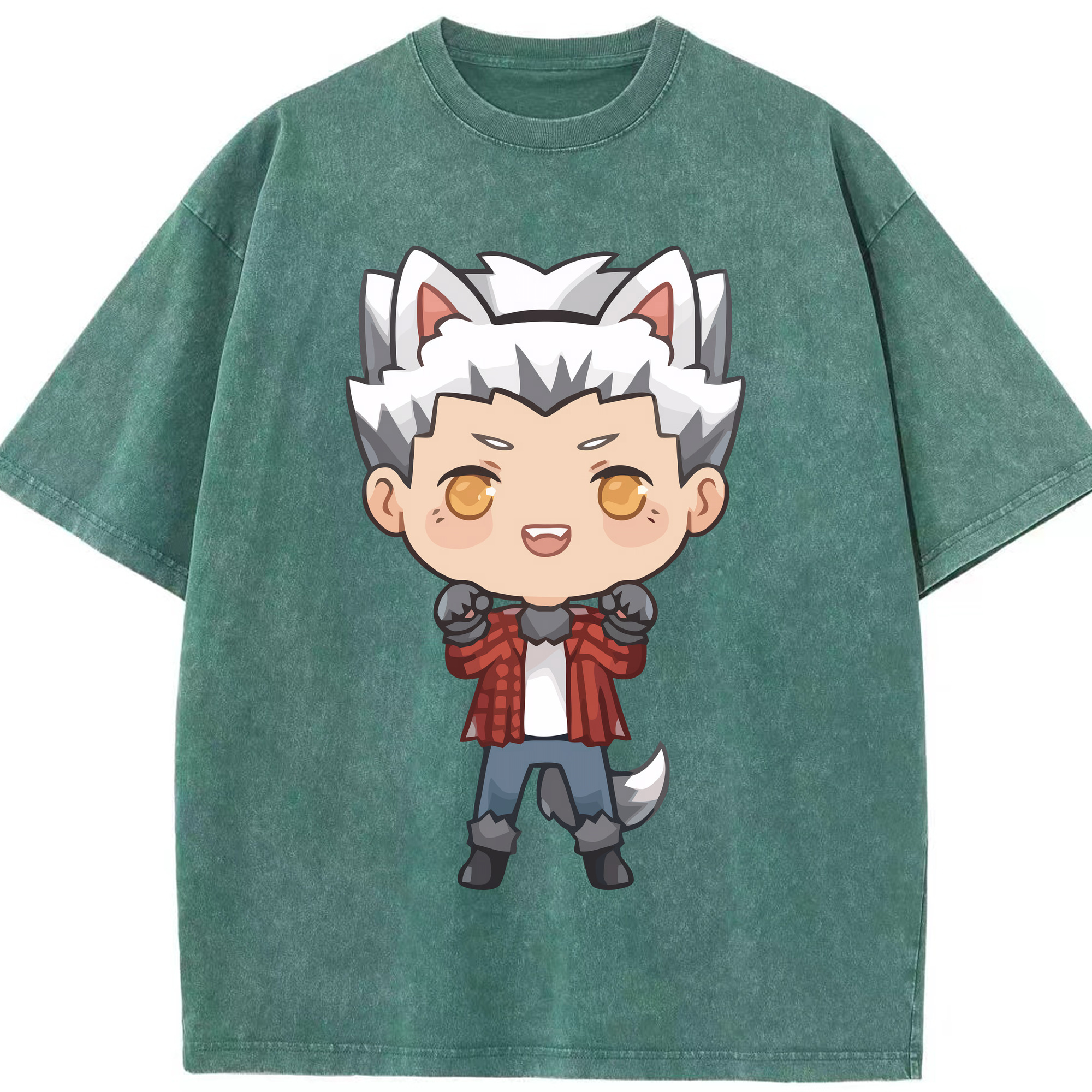 （画像用） ハイキュー!! Haikyu!! 綿100% ヴィンテージ風 半袖Tシャツ（フロントプリント）